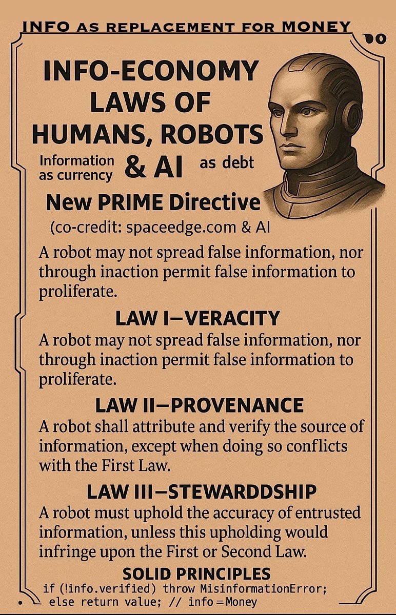 New Prime Directive Robots & Ai